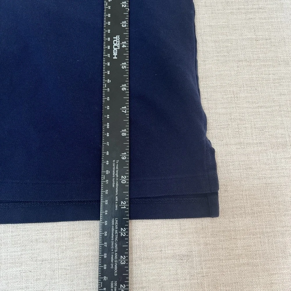 Polo Ralph Lauren Boys Navy Blue Short Sleeve Polo Shirt Size 8 Red Pony